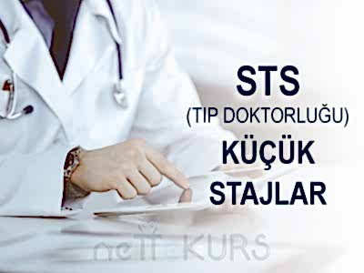 STS Tıp Doktorluğu Online Küçük Stajlar Dersleri