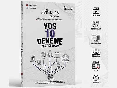 YDS Video Çözümlü Akıllı 10 Deneme